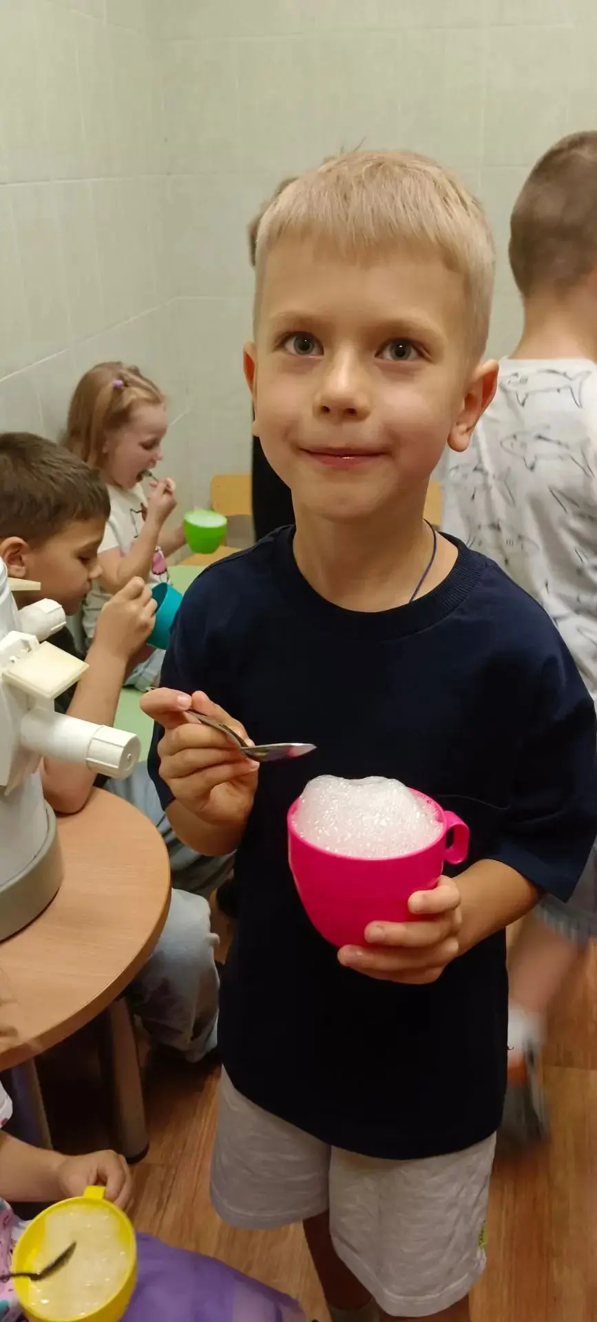 В нашем детском саду — кислородная пенка! 🫧