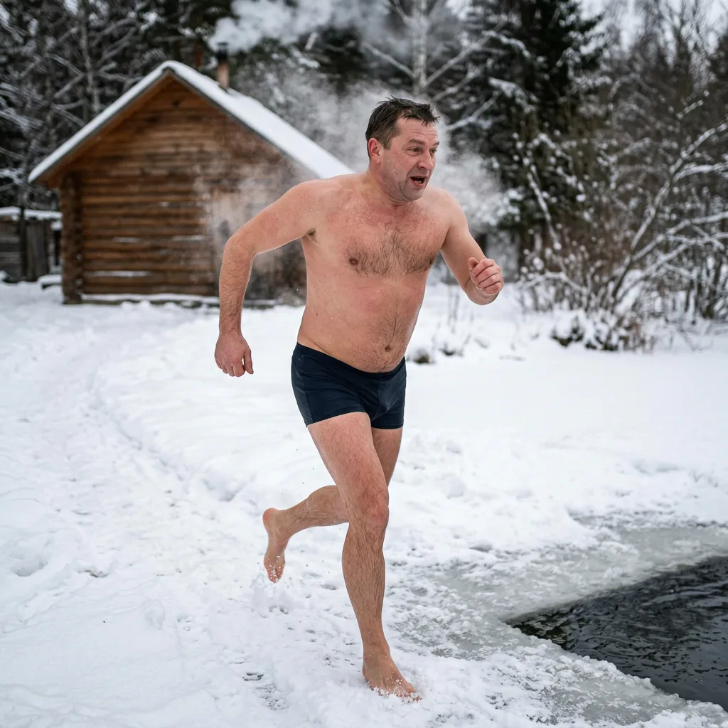 Ледяная вода после бани: польза или вред