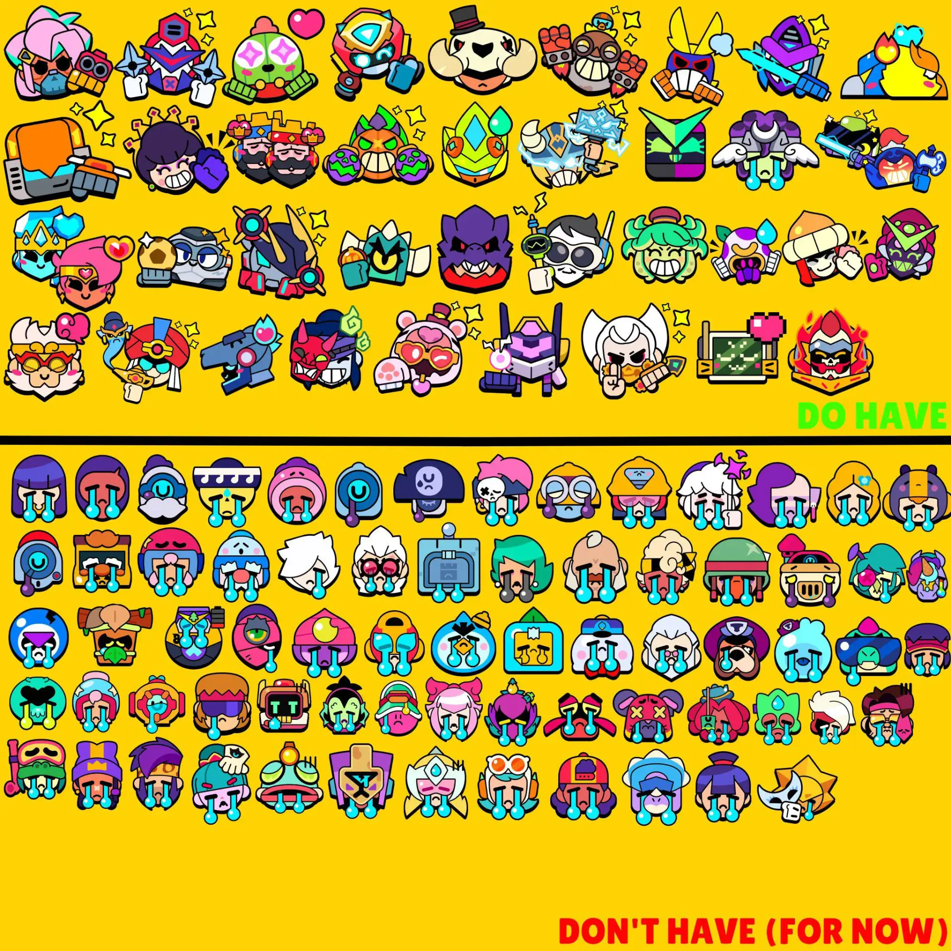 Легендарные скины в Brawl Stars