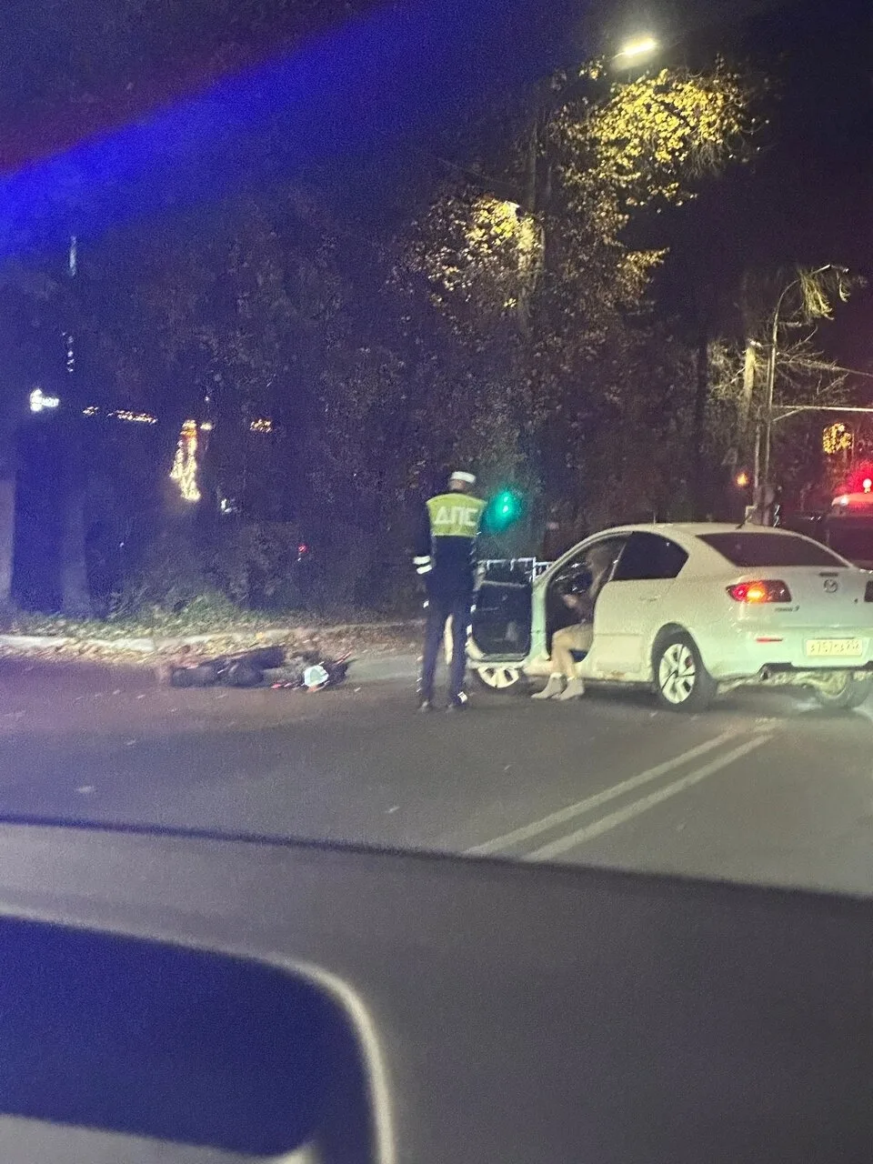 Ужасающее ДТП на Калинина с участием мопеда 😨