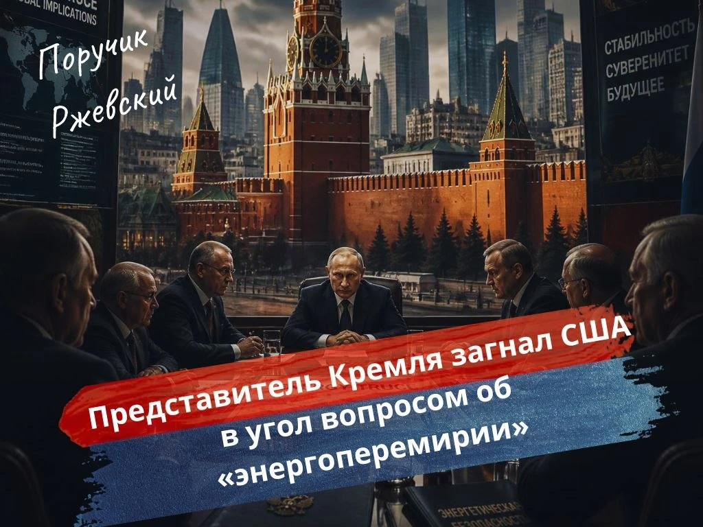 ⚡️«А что это такое?»: Представитель Кремля загнал США в угол вопросом об «энергоперемирии»