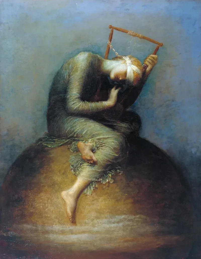 Джордж Фредерик Уоттс, "Надежда" (1886 г.)