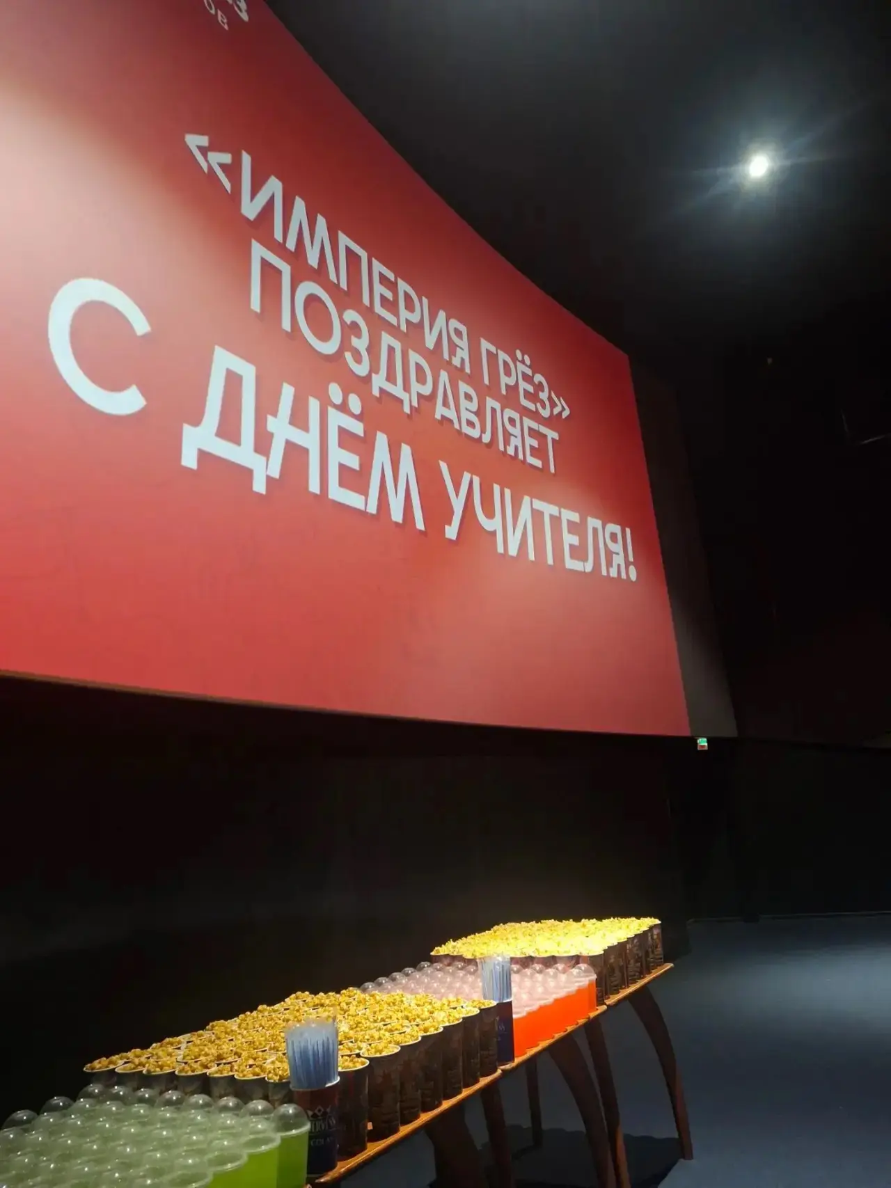 8 октября «Империя Грёз» поздравила учителей Нижнего Новгорода с профессиональным празд...