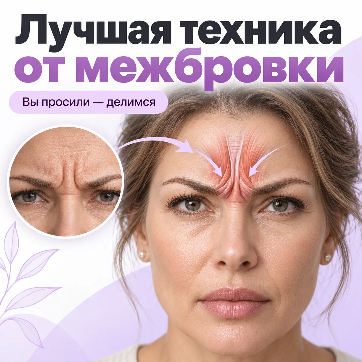 🔥 Лучшая техника от межбровки — вы просили, мы делимся!