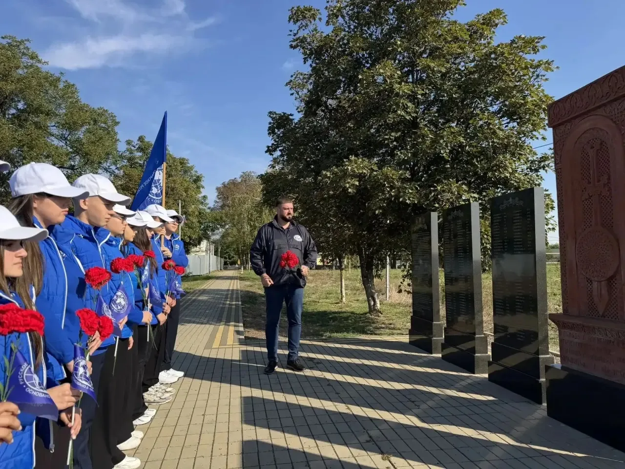 Подвиг, который живёт в памяти: в Брюховецком районе почтили героев битвы за Кавказ