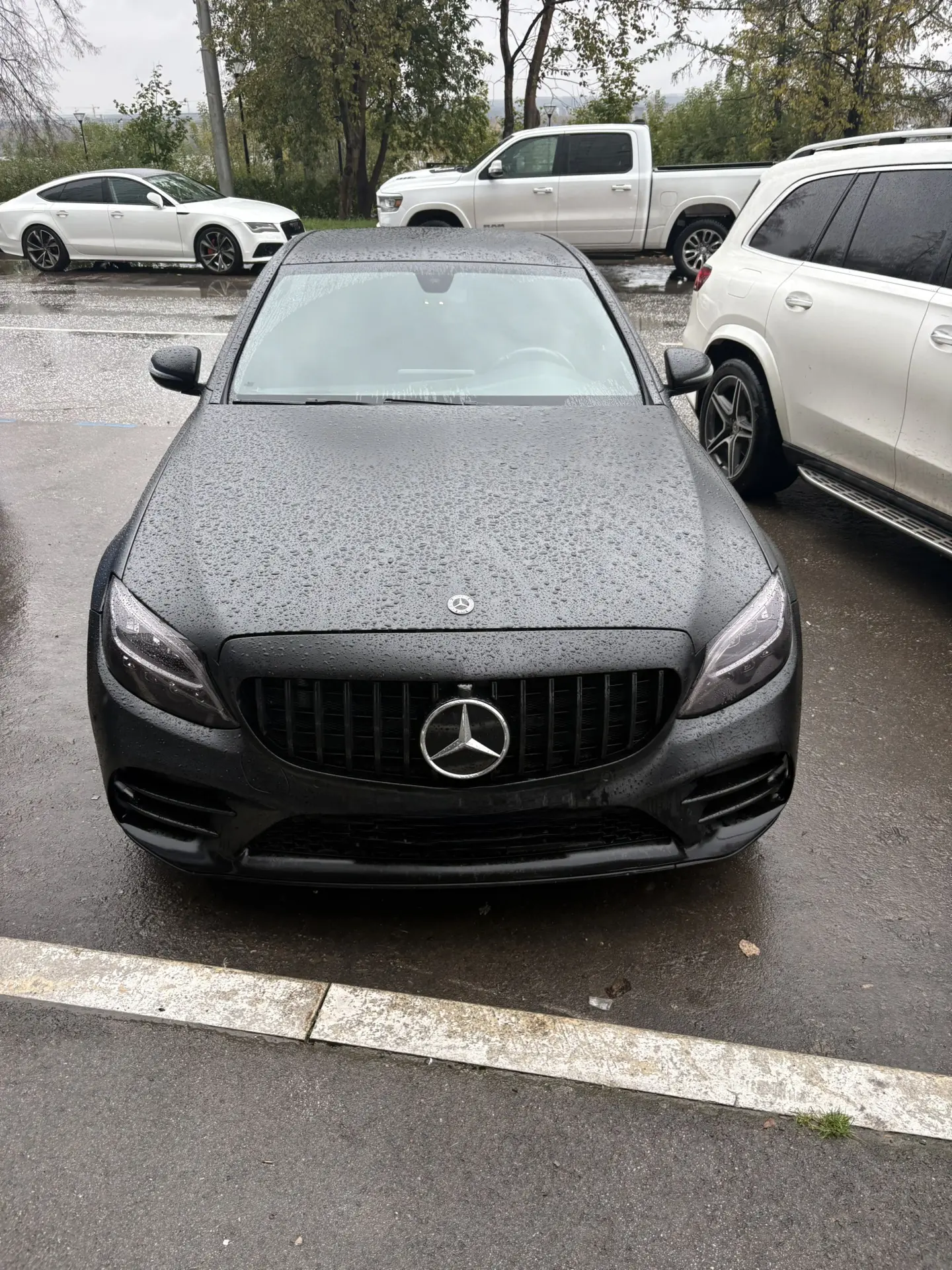 На осмотре в Перми авто #Mercedes