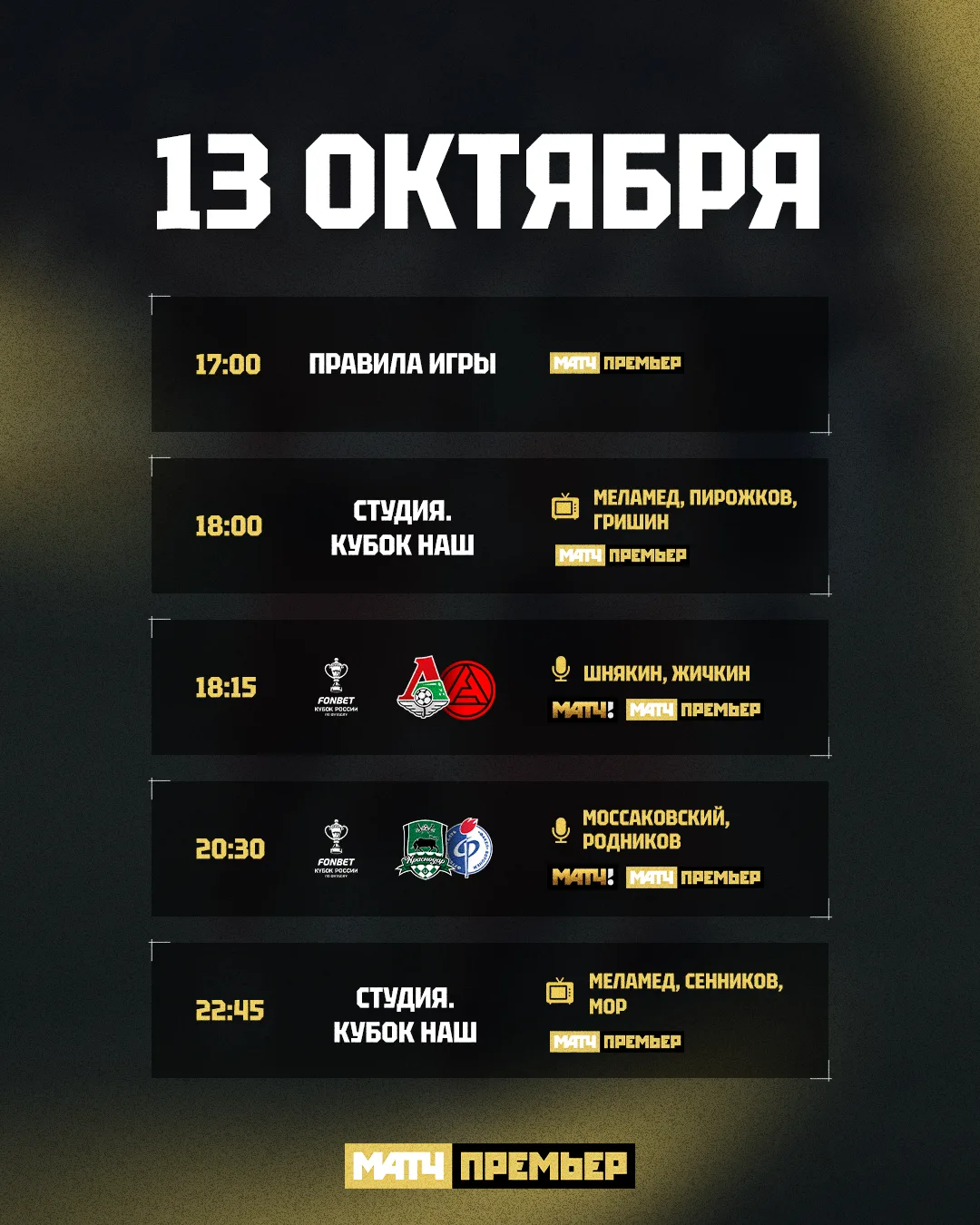 Посмотрели чемпионат после паузы, теперь посмотрим кубок.