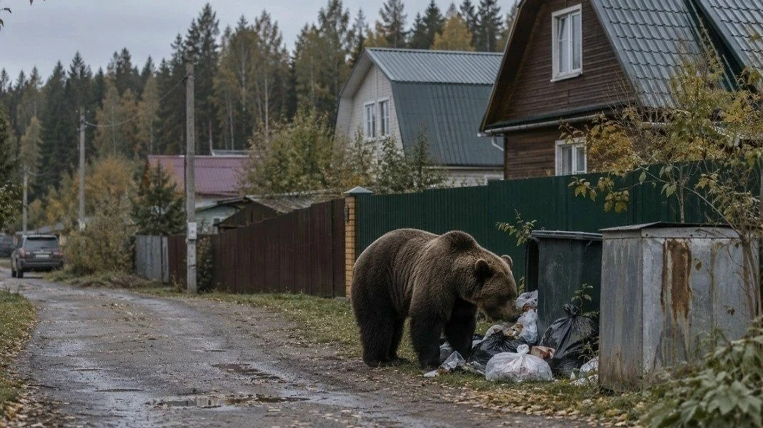 🐻 В октябре в Подмосковье возрастает риск встречи с медведями