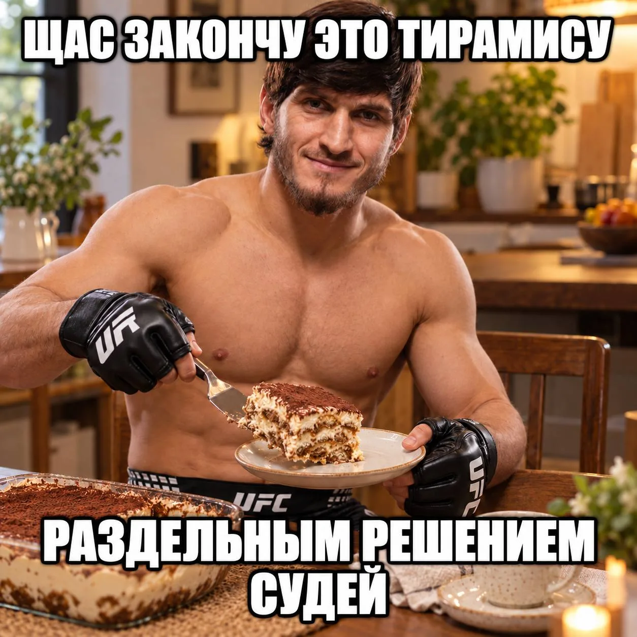 🍰😳 Мовсар Евлоев впервые за 3 года съест сладкое... если победит Волкановски конечно