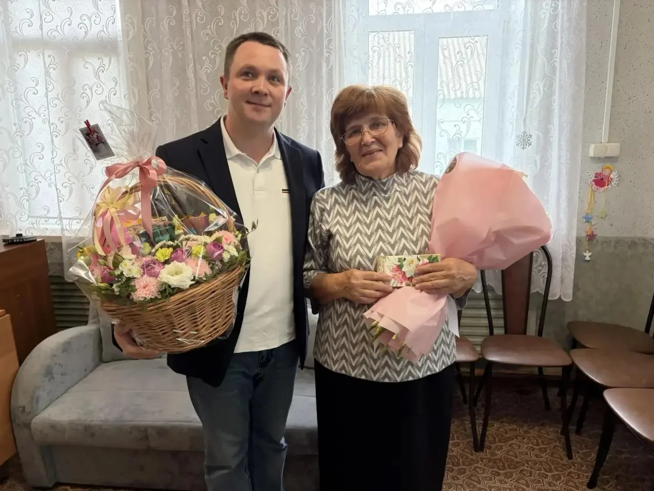 Сегодня у нашего уважаемого и дорогого заместителя директора по воспитательной и реабил...