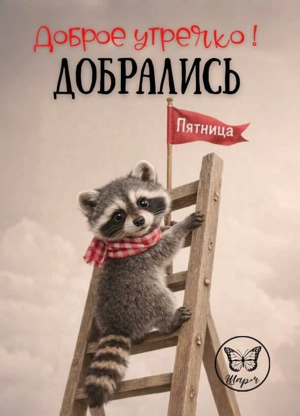 Наслаждайтесь последними рабочими днями недели с улыбкой!🫶