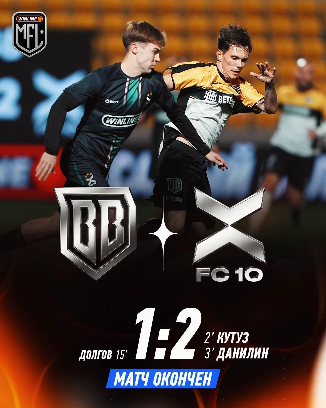 ⚡ ФК 10 ПОБЕЖДАЮТ!