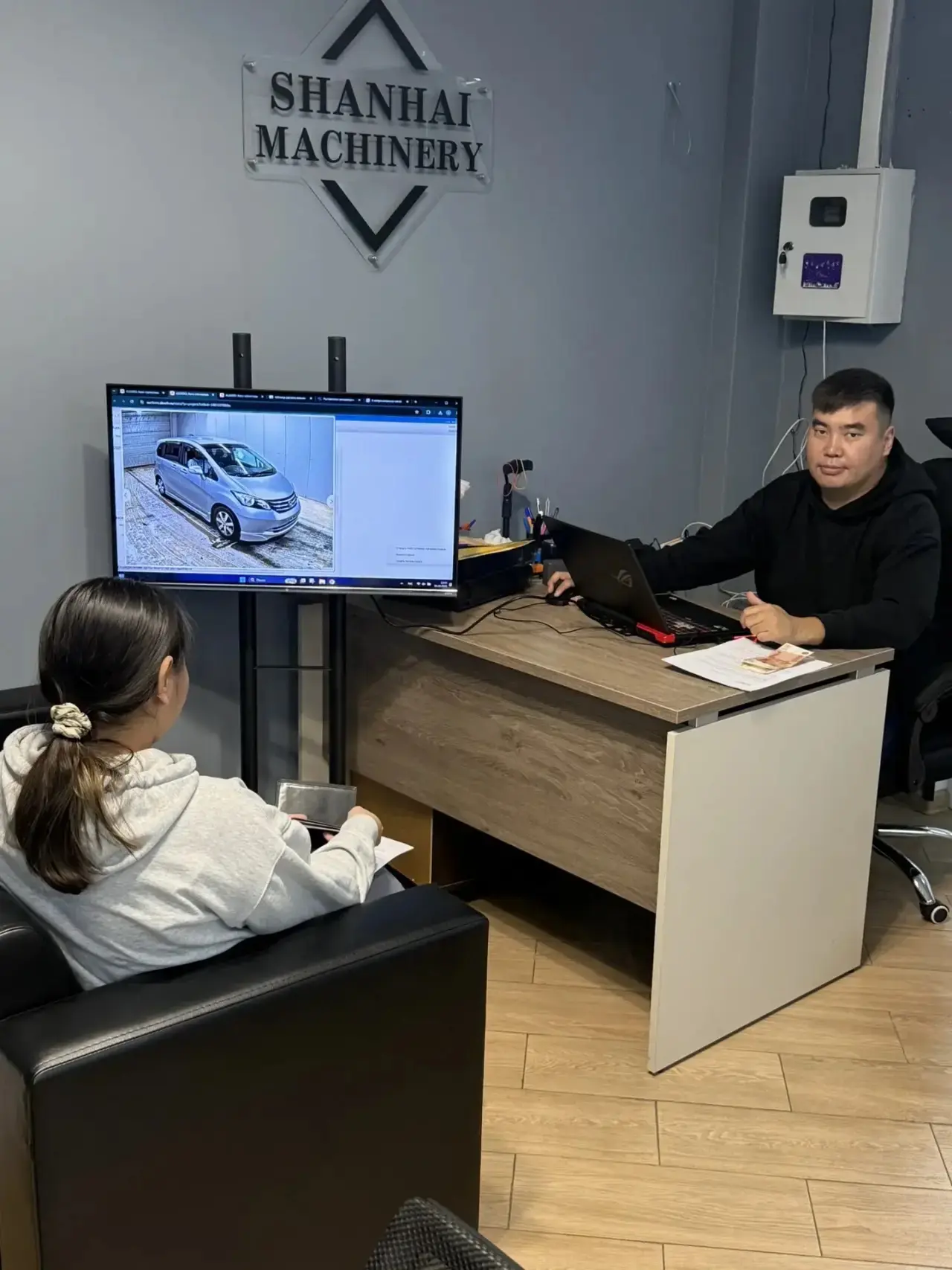 Заключили договор с Туяной из Улан-Удэ на Honda Freed📝✍🏻