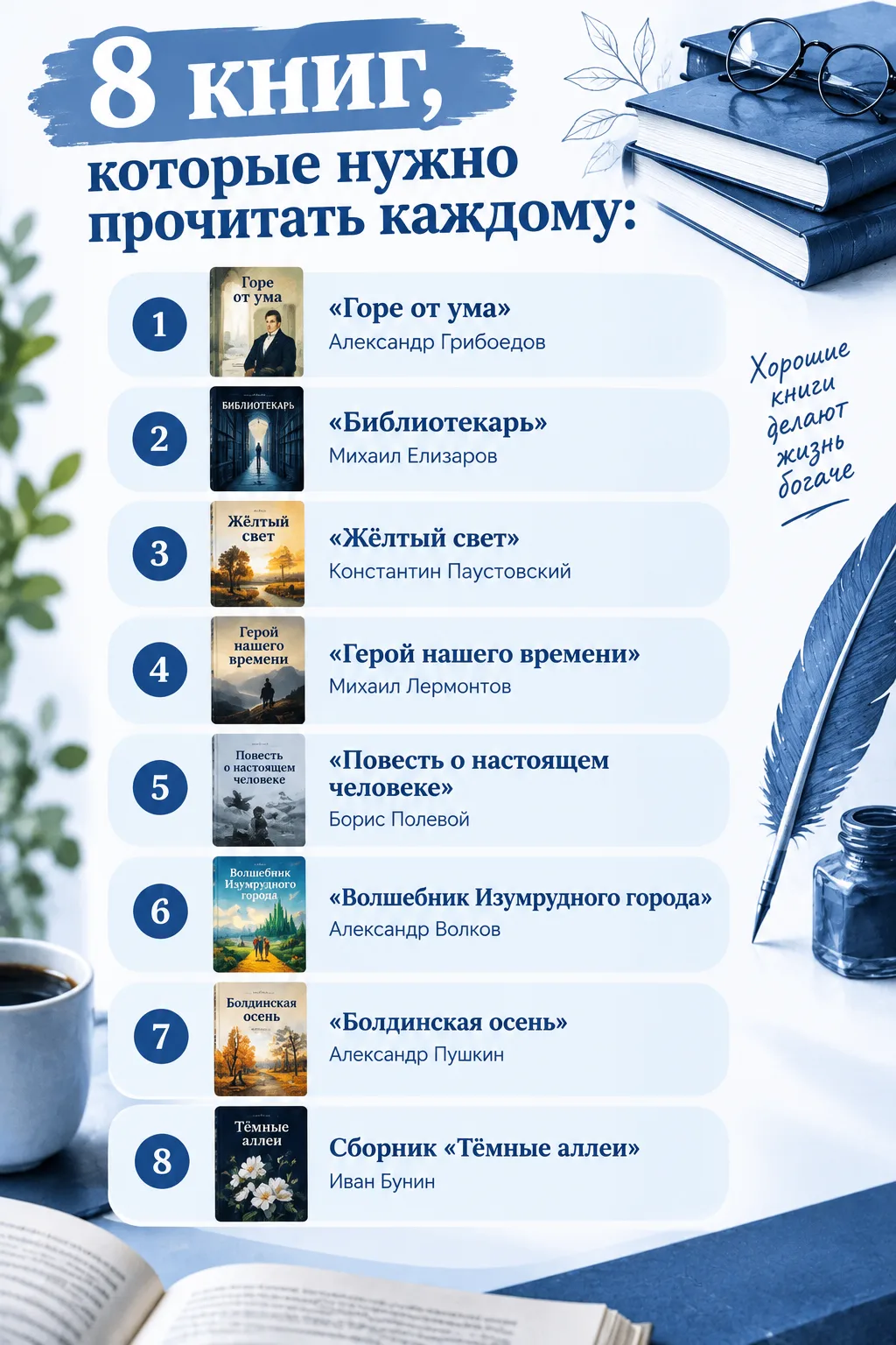 9 октября — Всероссийский день чтения