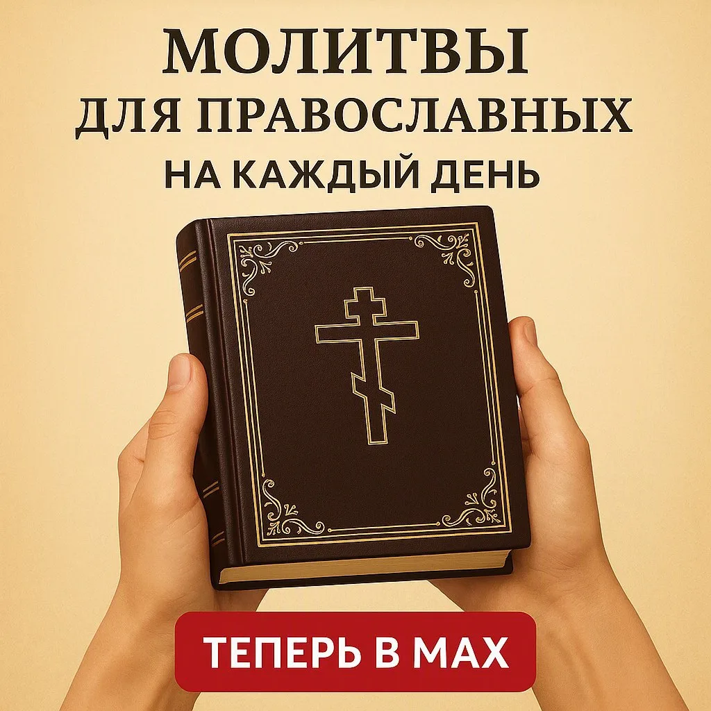 ☦️ Молитвы для православных на каждый день теперь в MAX