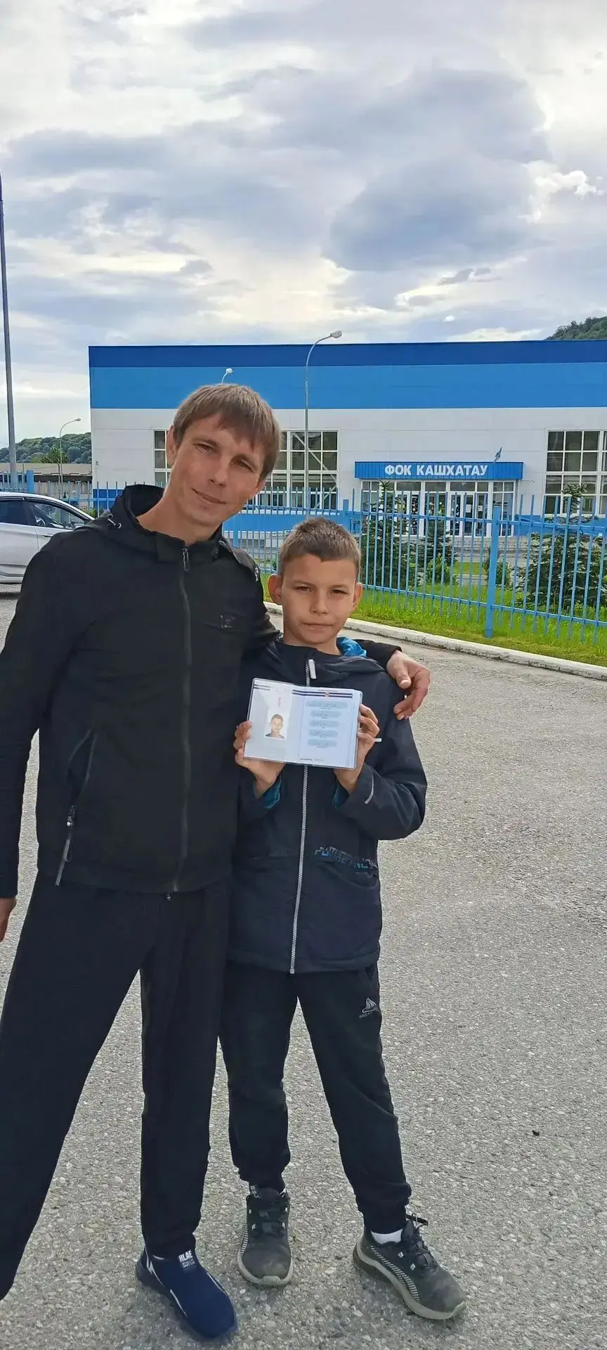 Скорик Артем, ученик 6 «А» класса, участник онлайн-флешмоба "Спасибо, папа!"