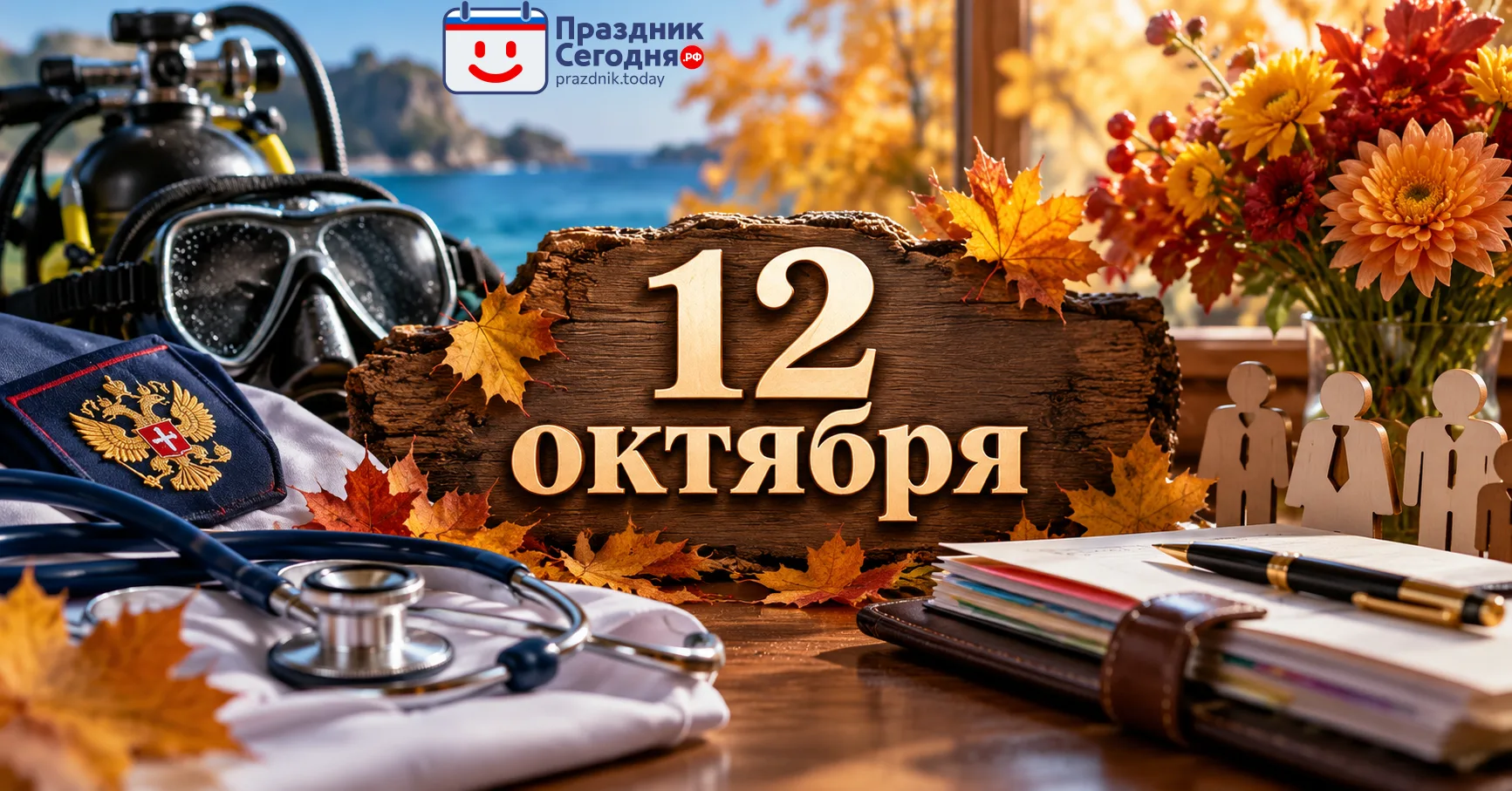Сегодня 12 октября - понедельник, 285-й день года