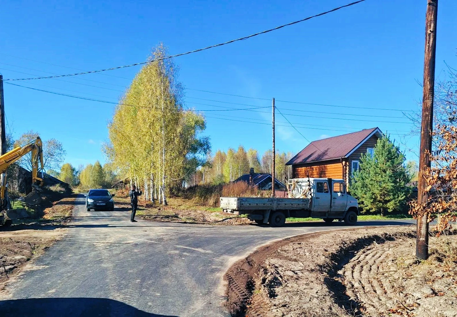 В деревне Иваньково на улице Набережная стартовал ремонт водопровода