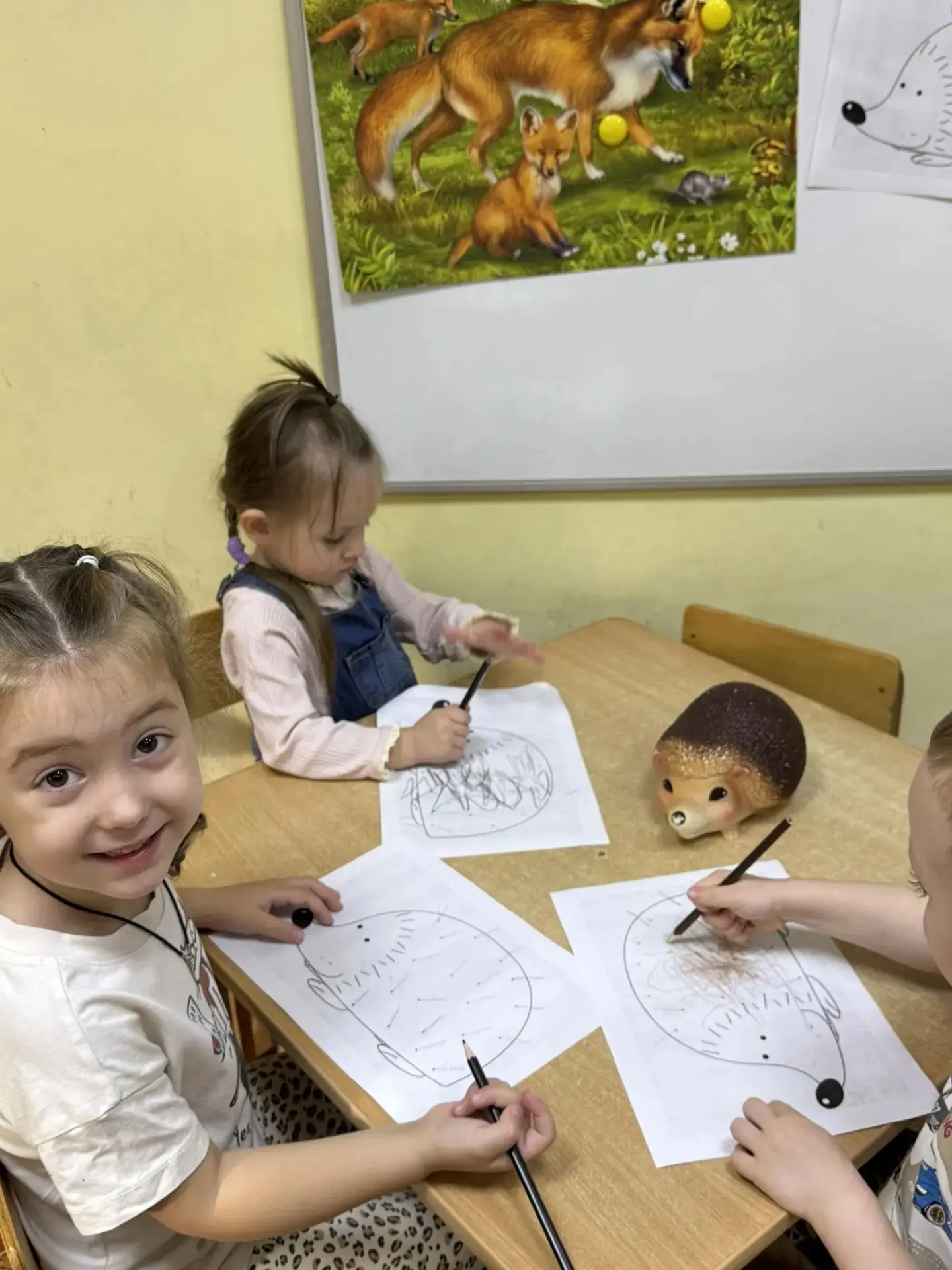 🦔 Рисование: «Ежик, ежик колкий, покажи иголки!»
