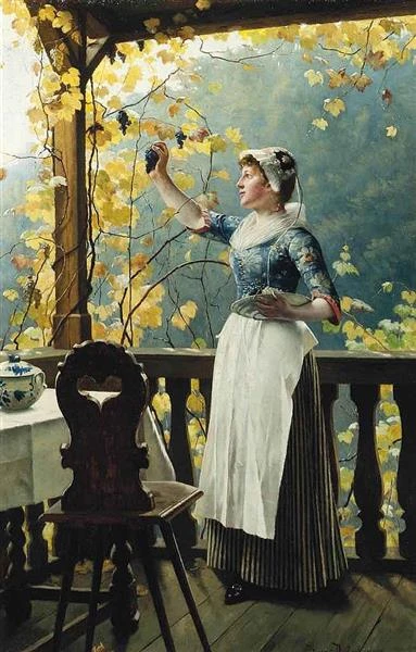Карл Хенрик Норденберг "Сборщик винограда" 1875 год.