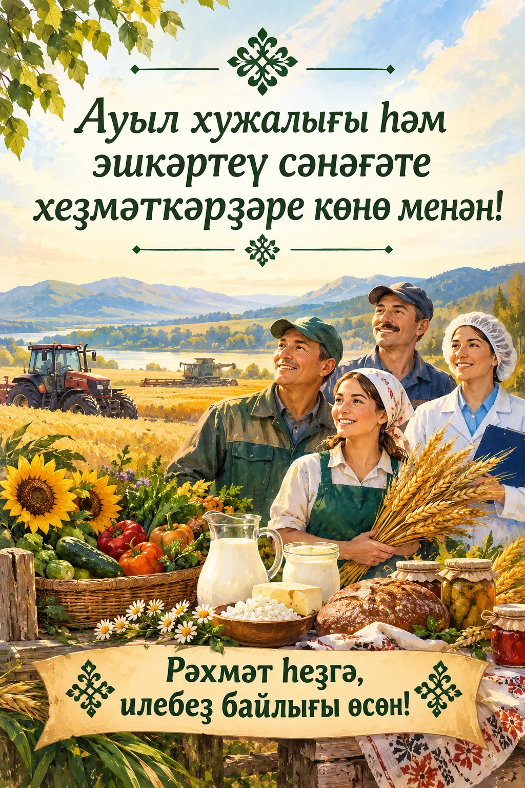 Ауыл хужалығы һәм эшкәртеү сәнәғәте хеҙмәткәрҙәре көнө — Рәсәйҙә йыл һайын октябрь айын...