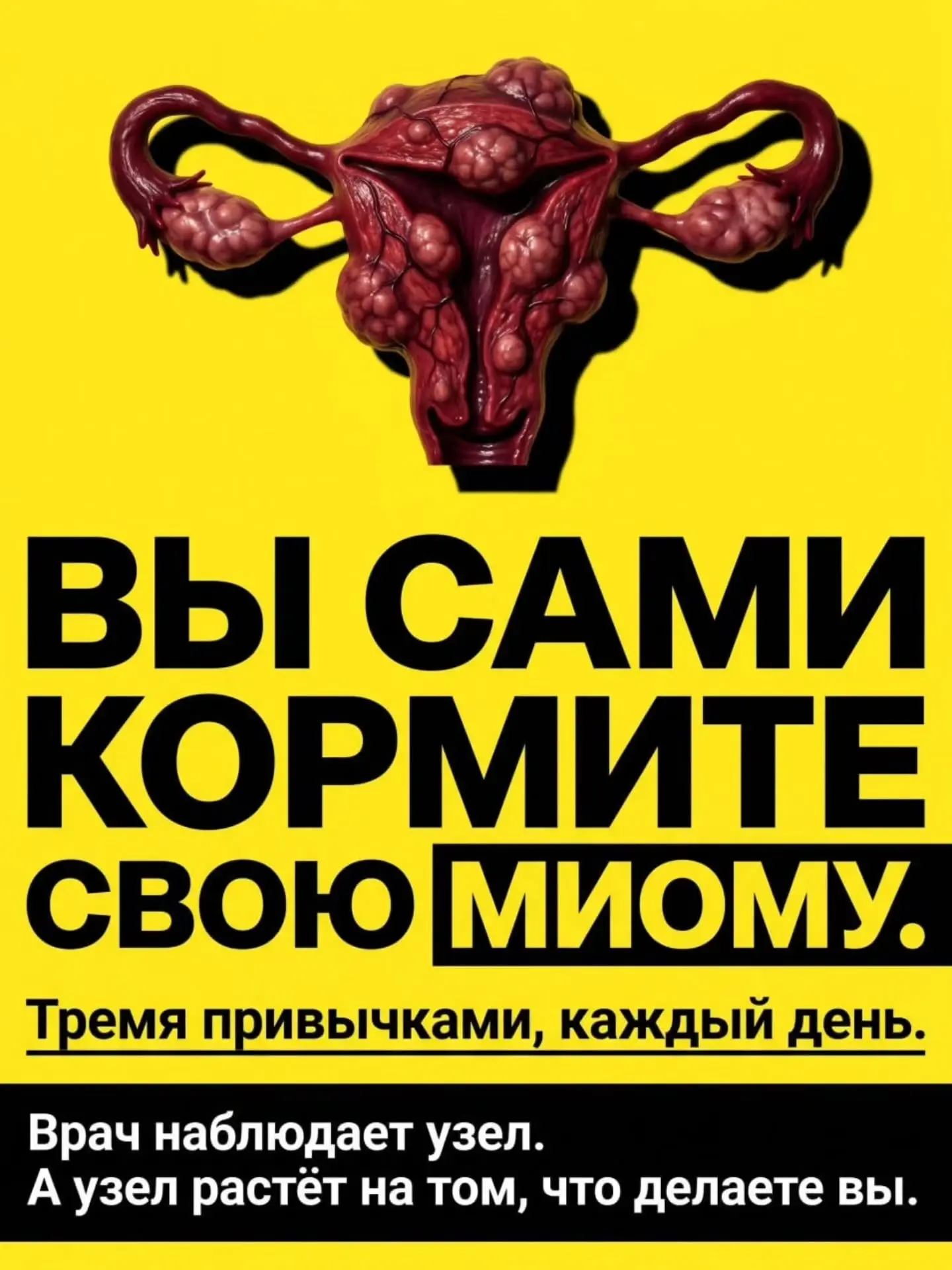 Девочки, у врача вы бываете раз в полгода. А на стуле сидите каждый день.