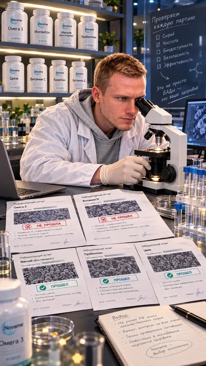 🔬💊Что я понял за год, потратив 1+ млн рублей и сделав 50+ исследований БАДов.