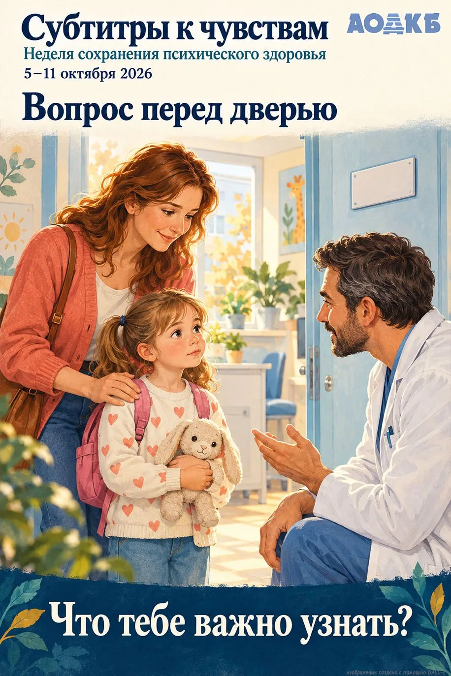 ⚕️ До кабинета несколько метров. А в голове — десятки вопросов.
