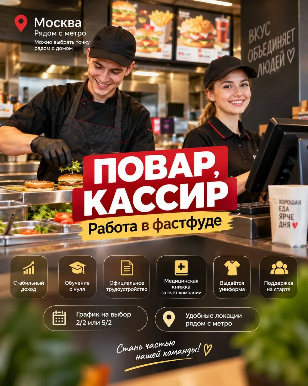 1️⃣ПОВАР,