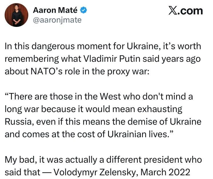 Канадский журналист Аарон Мате:
