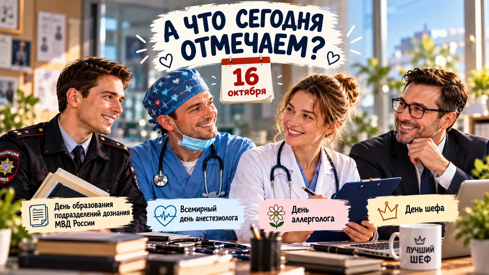 🎉 А ЧТО СЕГОДНЯ ОТМЕЧАЕМ?