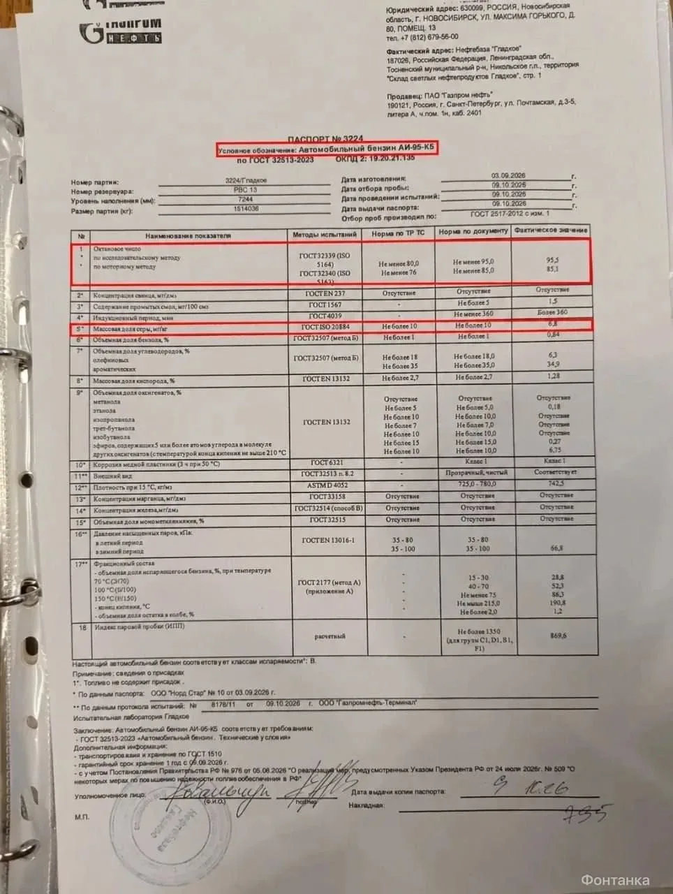 Бензин, способный «убить» двигатель, начали продавать на заправках в России