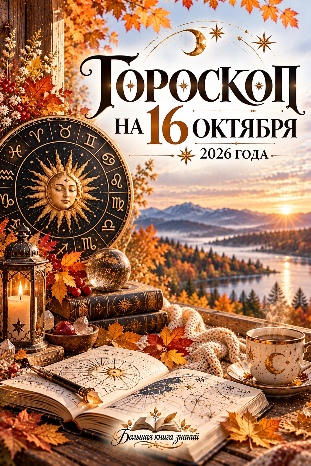 🔮 ГОРОСКОП НА 16 ОКТЯБРЯ 2026 ГОДА
