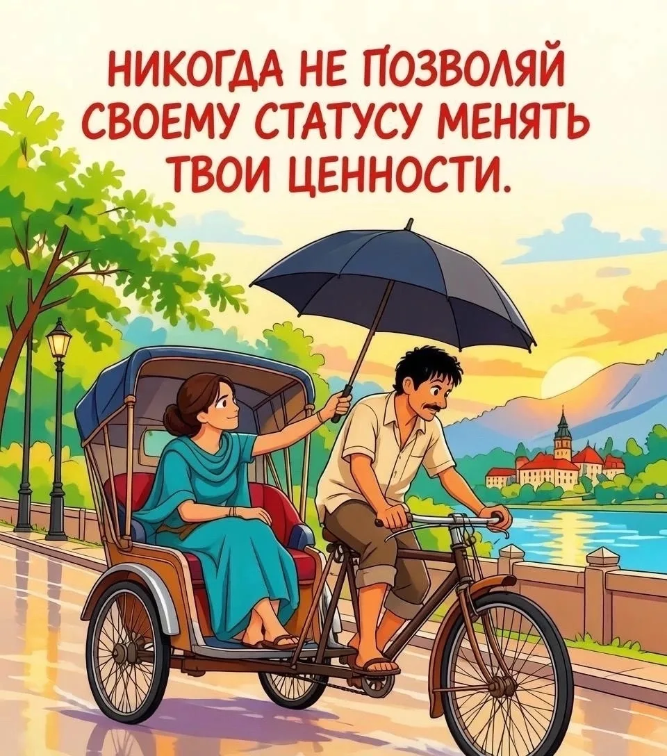 НИКОГДА НЕ ПОЗВОЛЯЙ СВОЕМУ СТАТУСУ МЕНЯТЬ