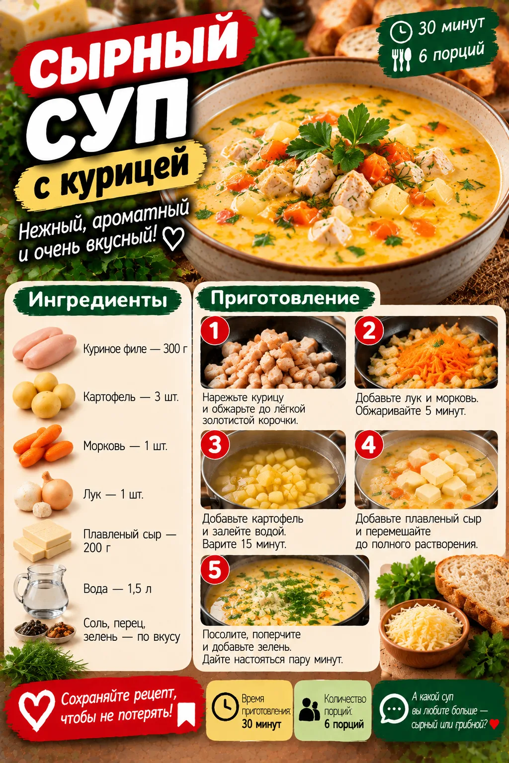 Ингредиенты: