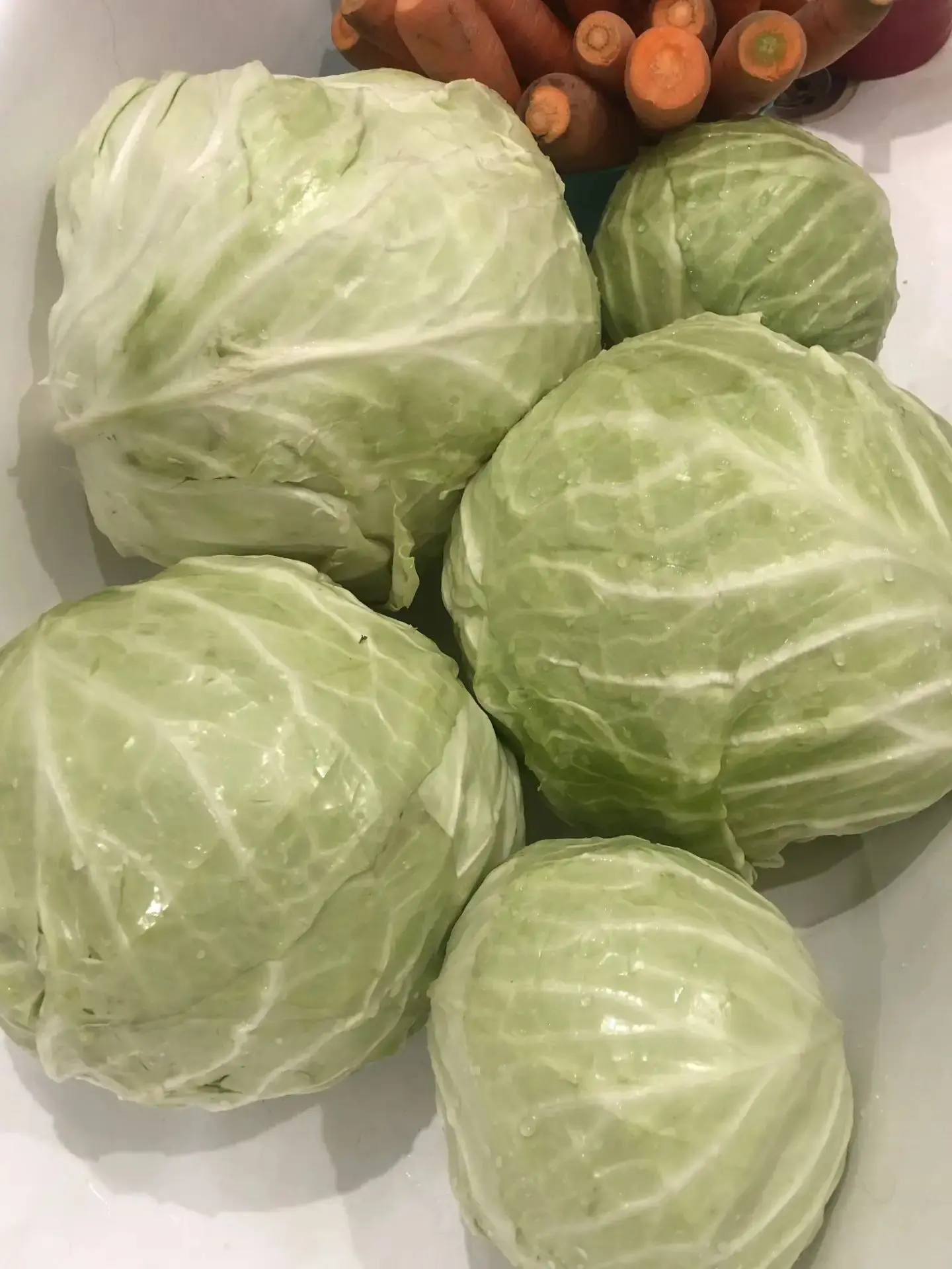 Продам свежую капусту (на засолку) в наличии  около 10 кг. Цена 80 руб./кг. Морковь – 1...