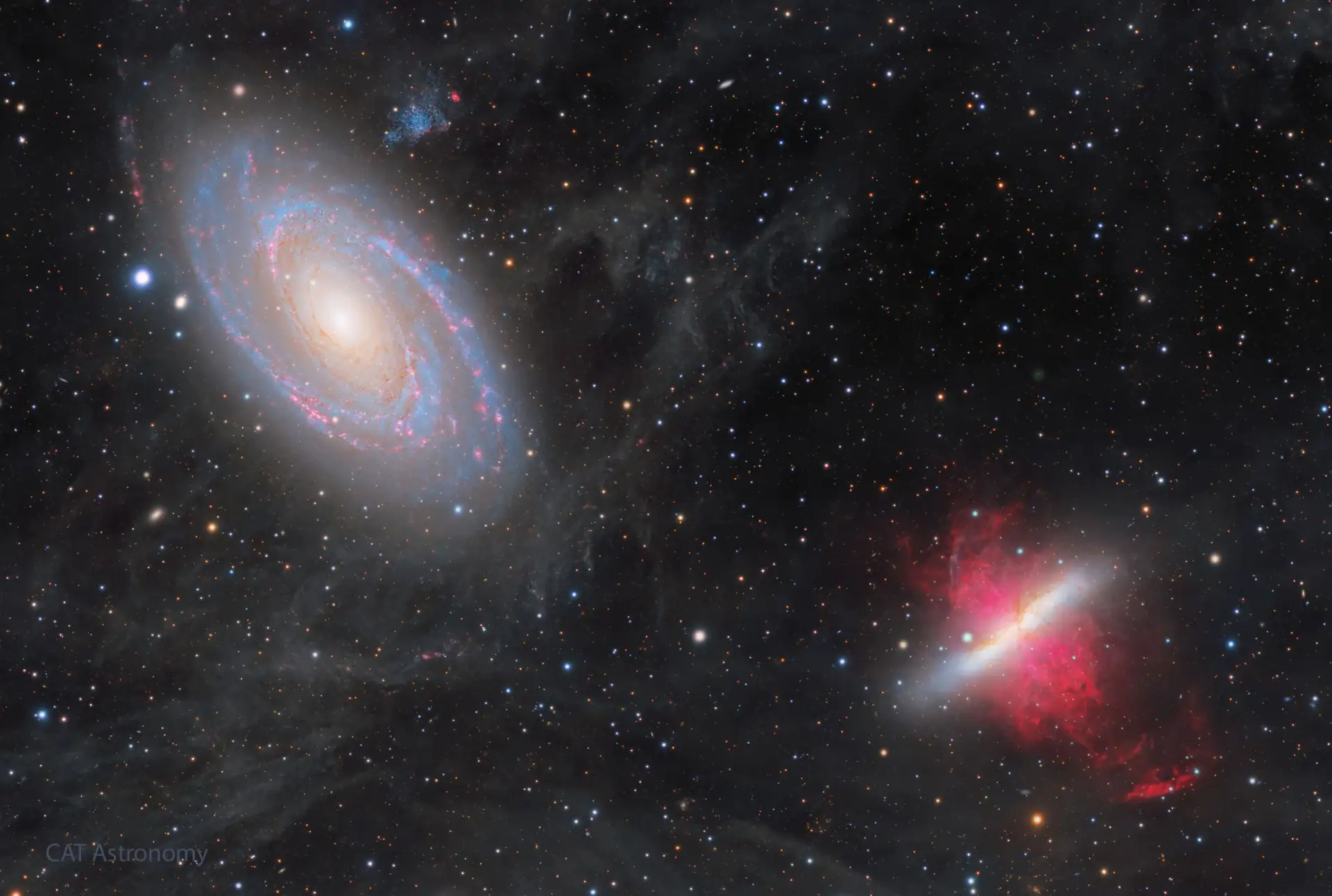 Галактические войны: M81 против M82 [Космокадр 07.05.2025]