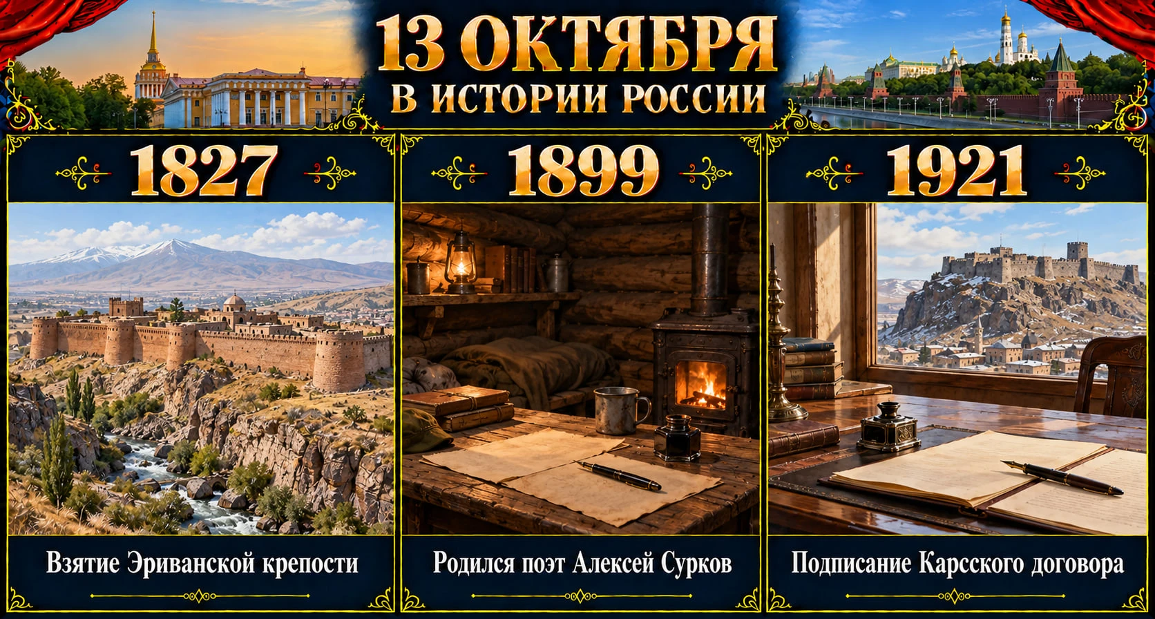 📜 13 октября в истории России