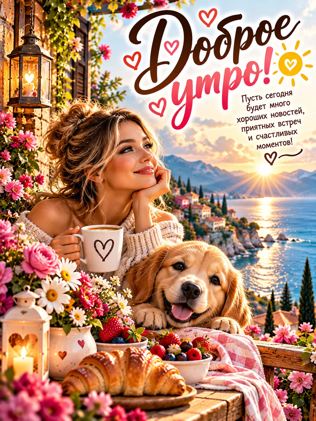 ☀️🌸 Доброе утро, мои хорошие! 💖