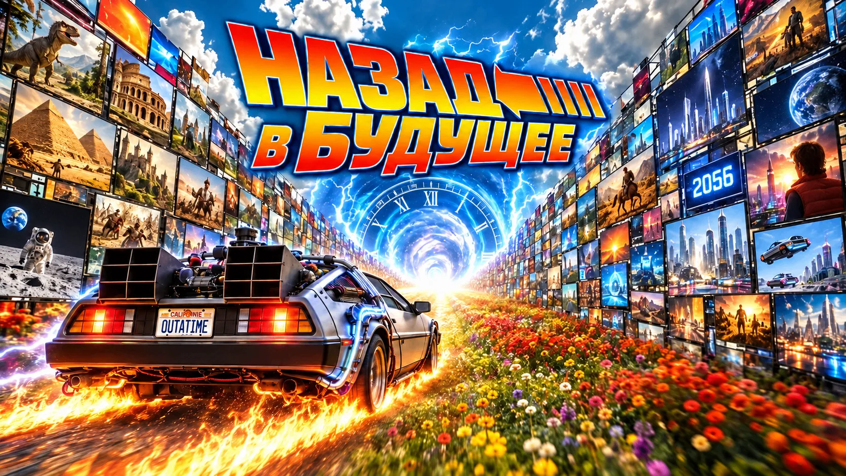 🎬Трилогия «Назад в будущее»🎬