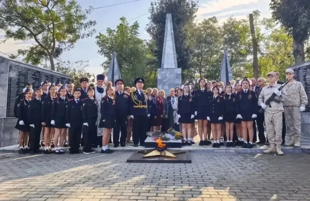 В Голубицкой почтили память жителей станицы в годовщину освобождения