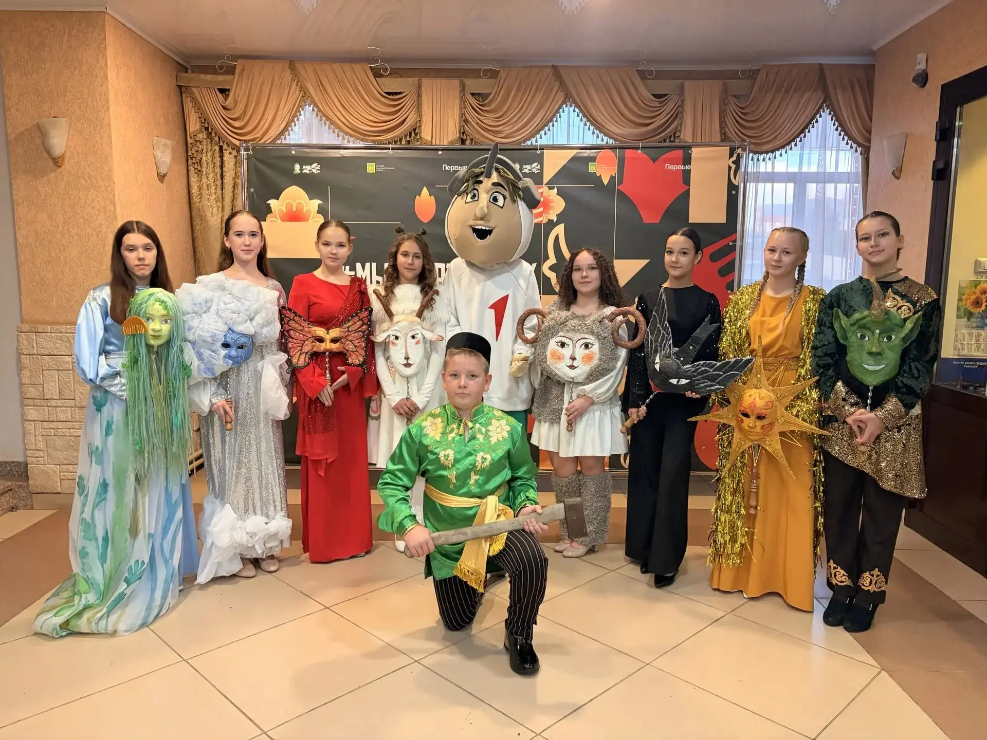 🎭Лесхозская школа ПОБЕДИТЕЛЬ первого фестиваля Тукаевского косплея🎭