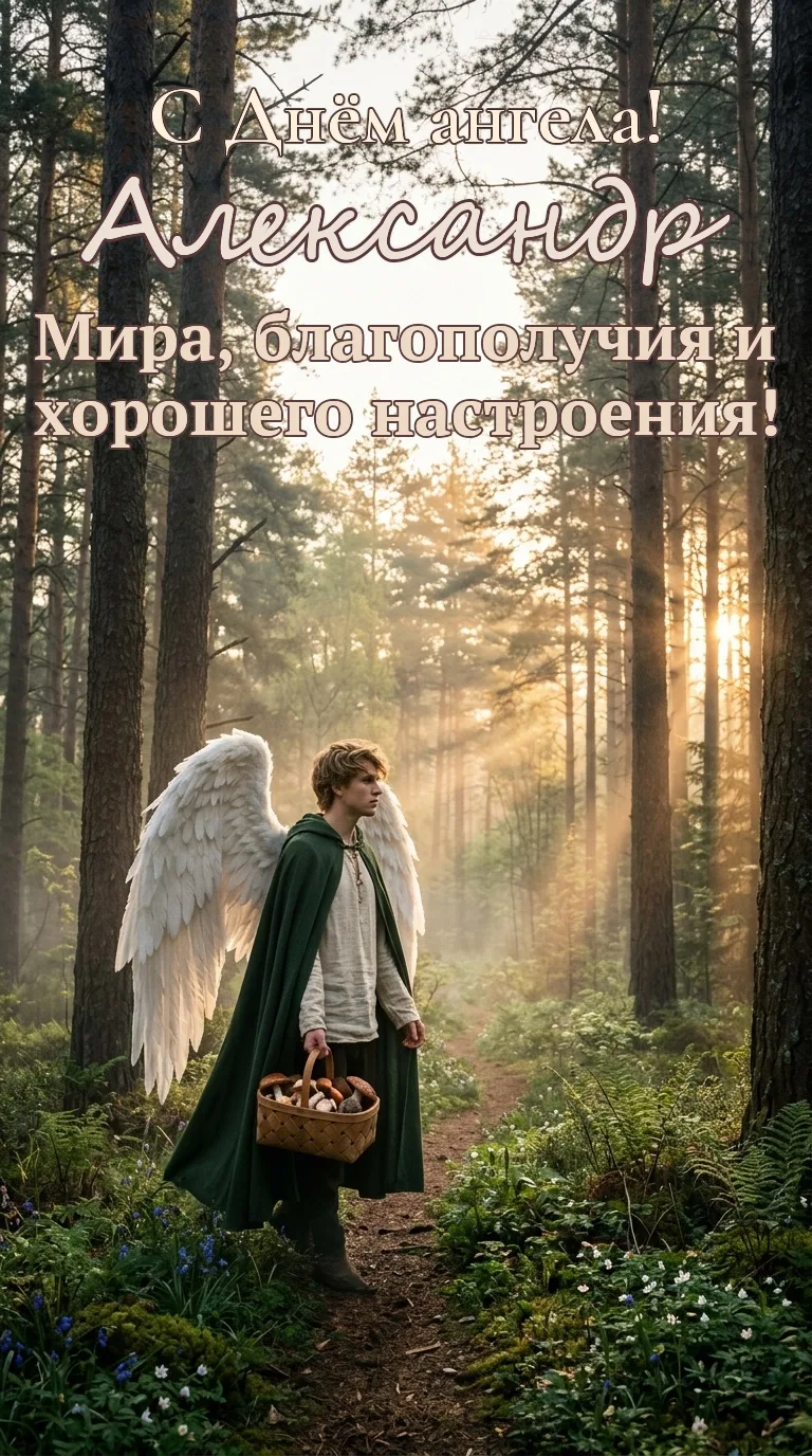 🌷 11 октября — Александр, светлого праздника!