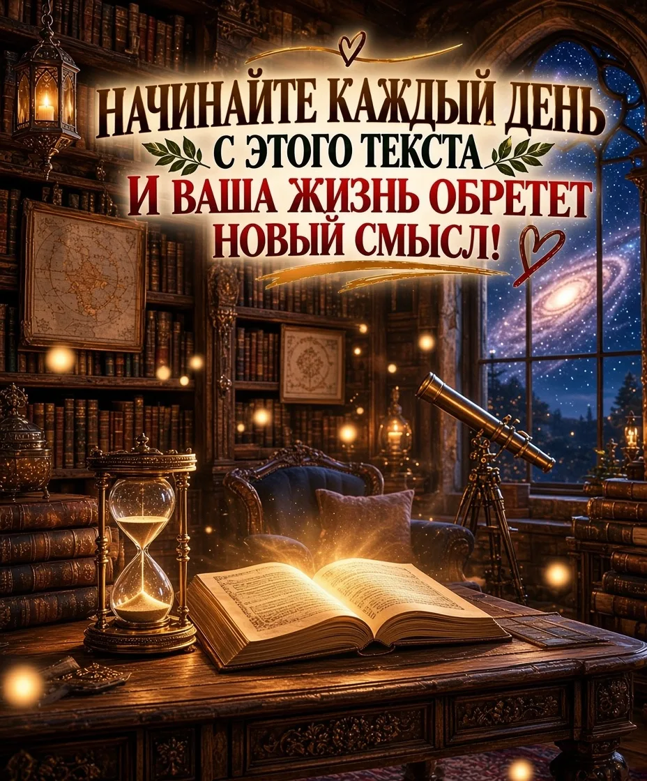 🌟 НАЧНИ УТРО С ЭТИХ СЛОВ — И ТВОЯ ЖИЗНЬ ЗАИГРАЕТ НОВЫМИ КРАСКАМИ!