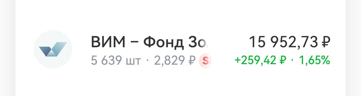 Открыл лонг по золоту чисто проверить гипотезу отскока.