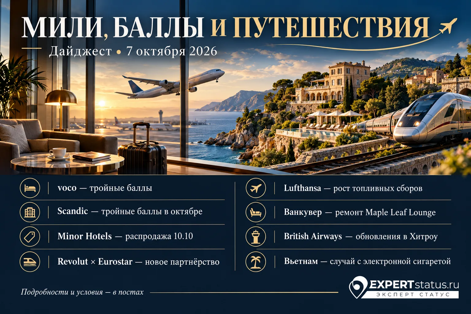 🏨 voco: тройные баллы за осенние проживания