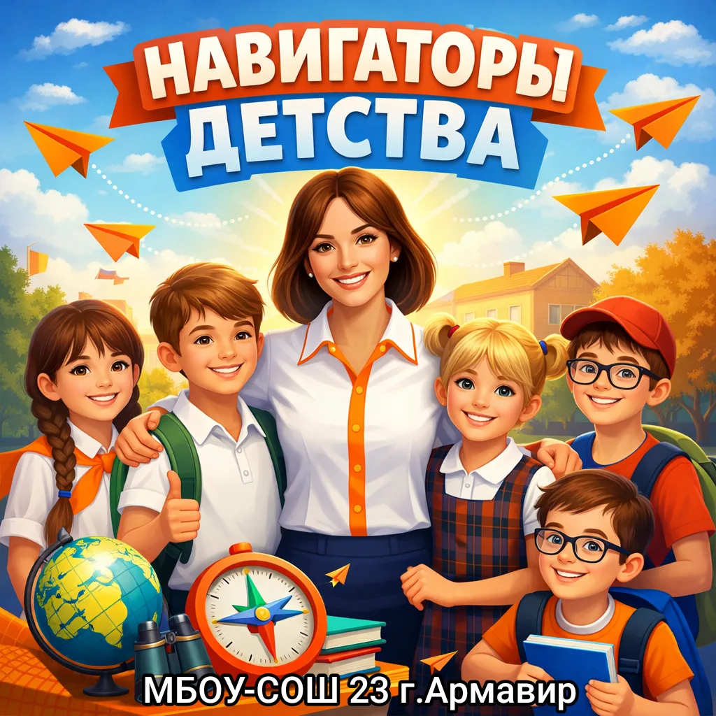 Рубрика"НАВИГАТОРЫ ДЕТСТВА" 👩‍🏫❤📚