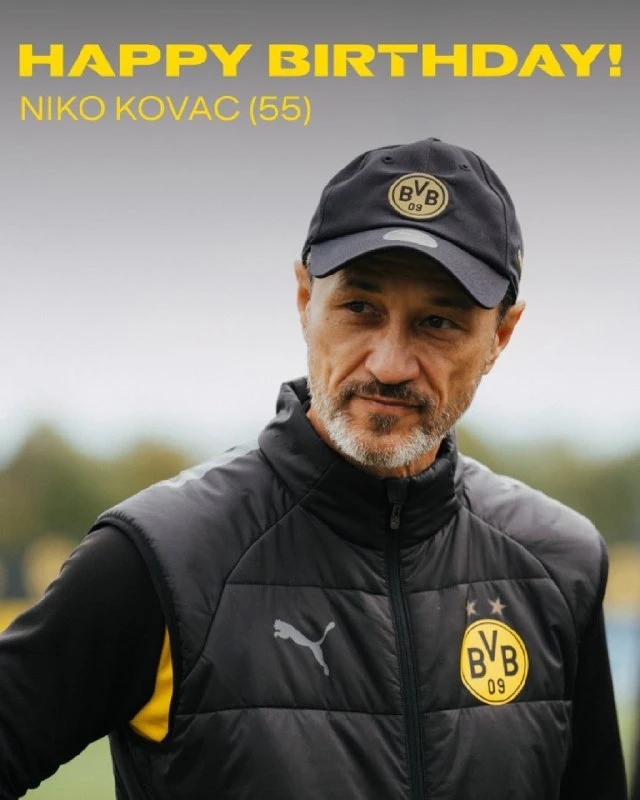 🎉 С днём рождения, Нико Ковач (55)!