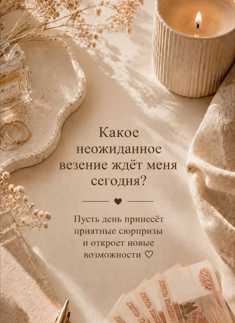 Твоя настройка на изобилие 💰✨️