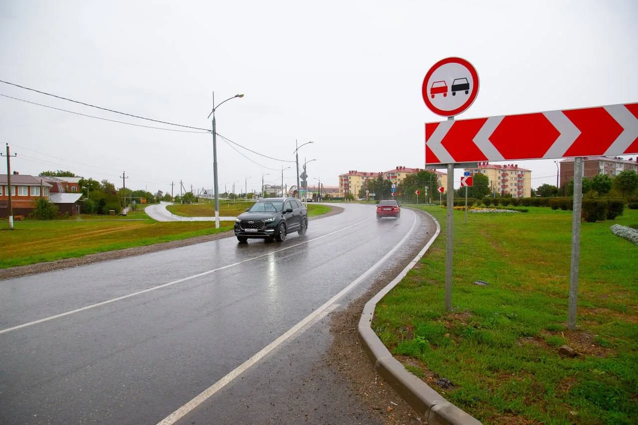 🛣️ Марат Хуснуллин дал старт движению по обновлённой трассе на Кубани.